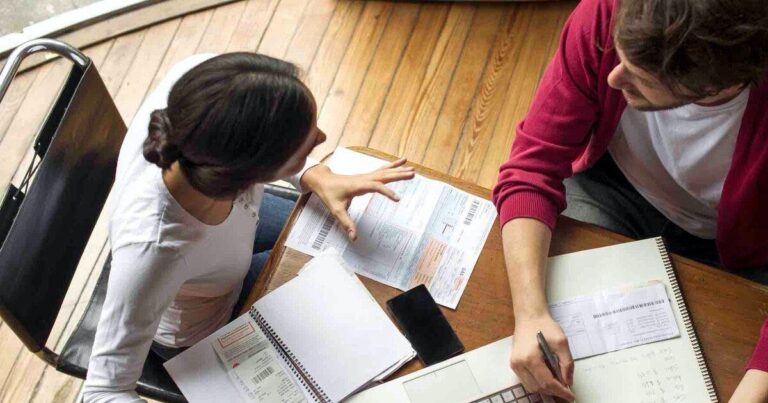 Team of web designers working together